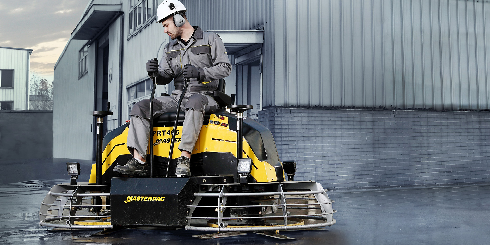 Ride-On Power Trowel